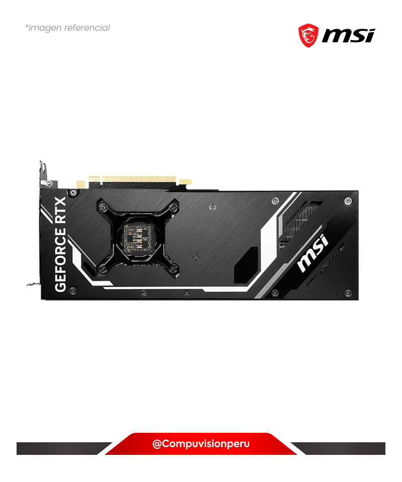 VIDEO MSI GEFORCE RTX 4070 TI VENTUS 3X E 12G OC 12GB GDDR6X CUDA 7680 192-BIT HDMI DP