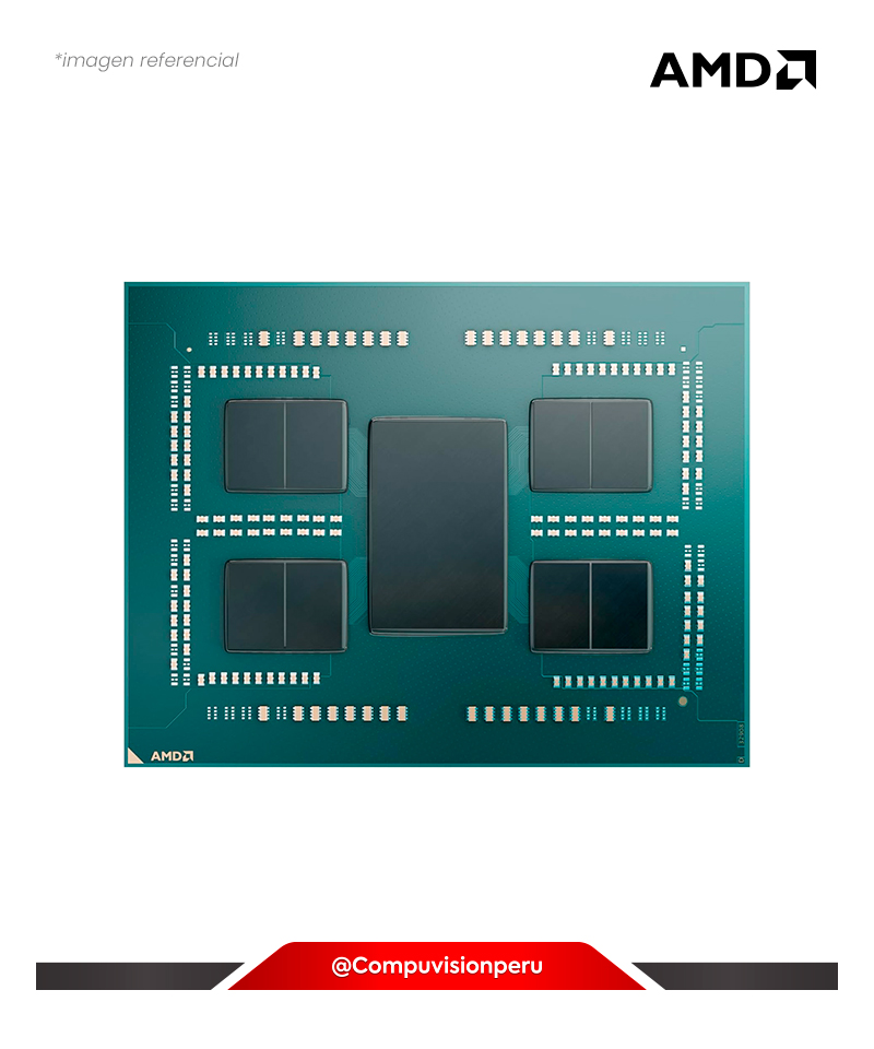 CPU AMD RYZEN THREADRIPPER 7960X STR5 AMD TRX50 24-CORE 48-THREADS 4.2GHZ 128MB TURBO CORE 5.3GHZ TDP 350W