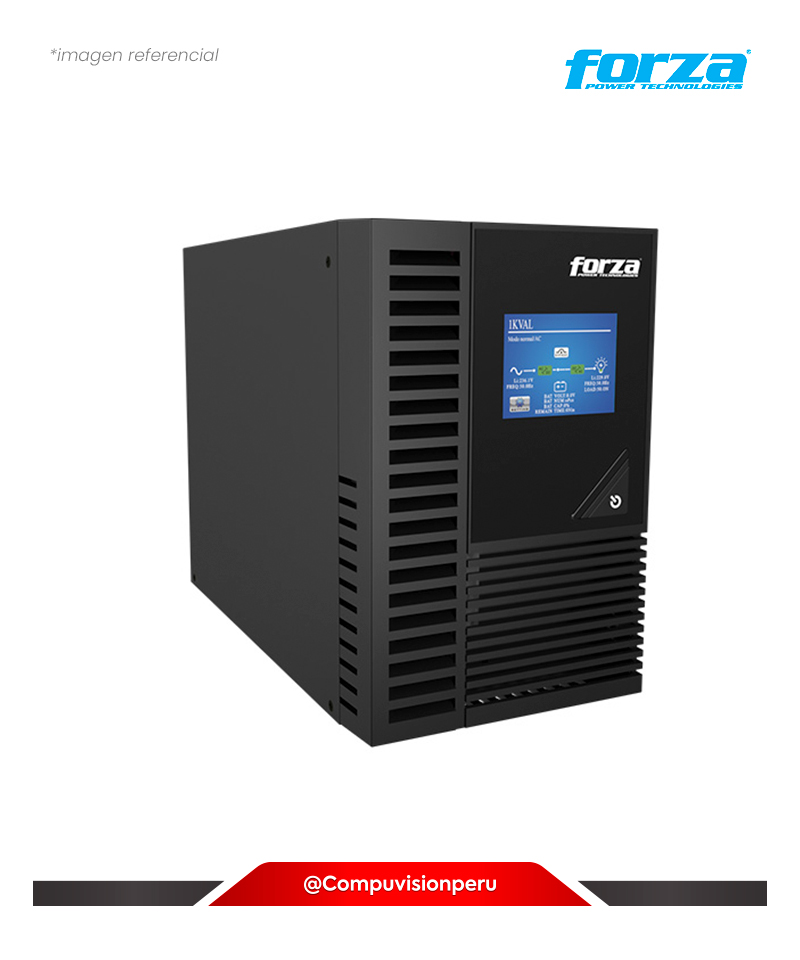 UPS FORZA FDC-1002T 1000VA/900W 3 SALIDAS SINUS PURA TORRE-220V