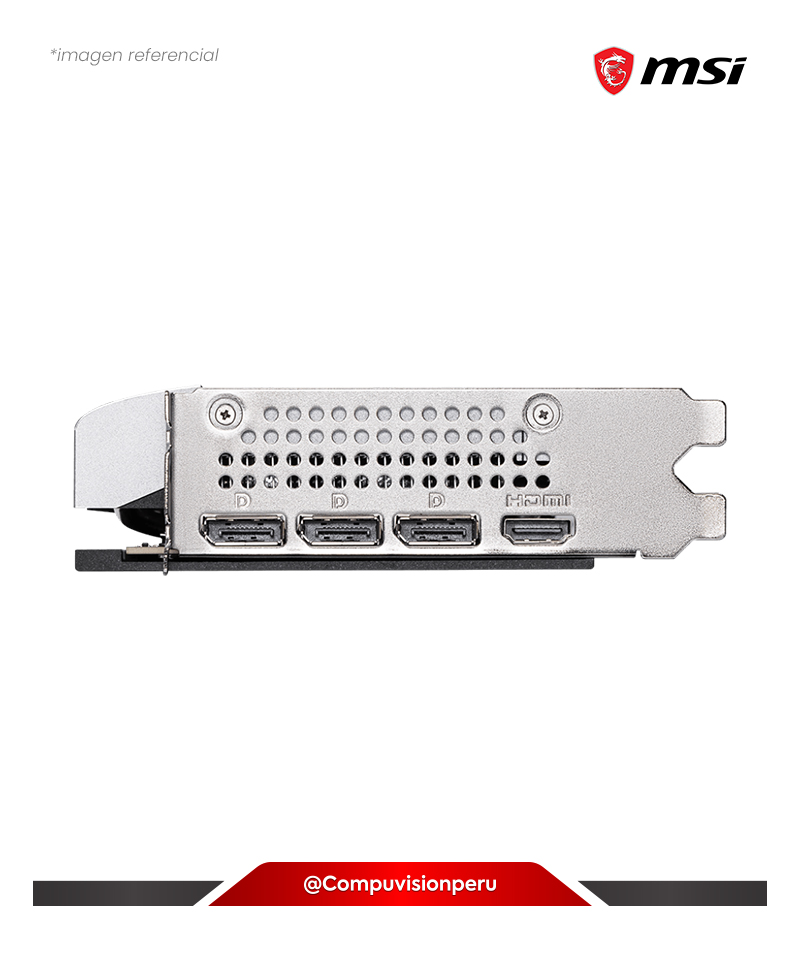 VIDEO MSI GEFORCE RTX 5060 TI 8G VENTUS 2X OC PLUS 8GB GDDR7 CUDA 4608 128-BIT HDMI DP G506T-8V2CP