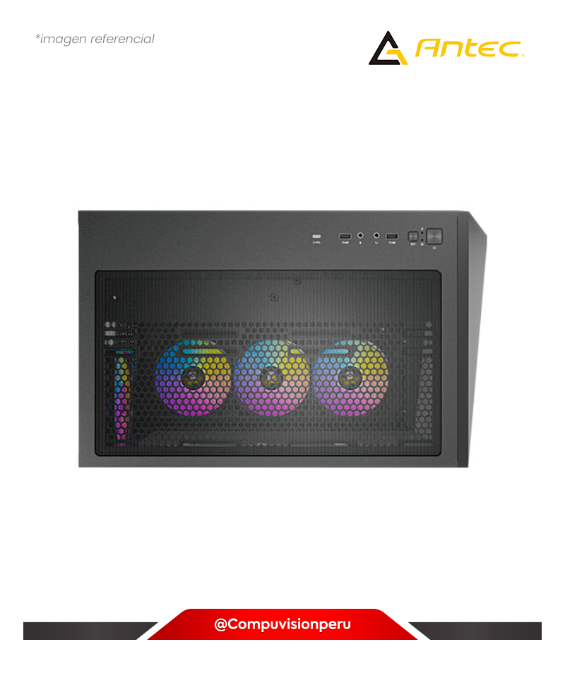 CASE ANTEC C5 CONSTELLATION BLACK ARGB VIDRIO TEMPLADO S/FUENTE  0-761345-10033-5