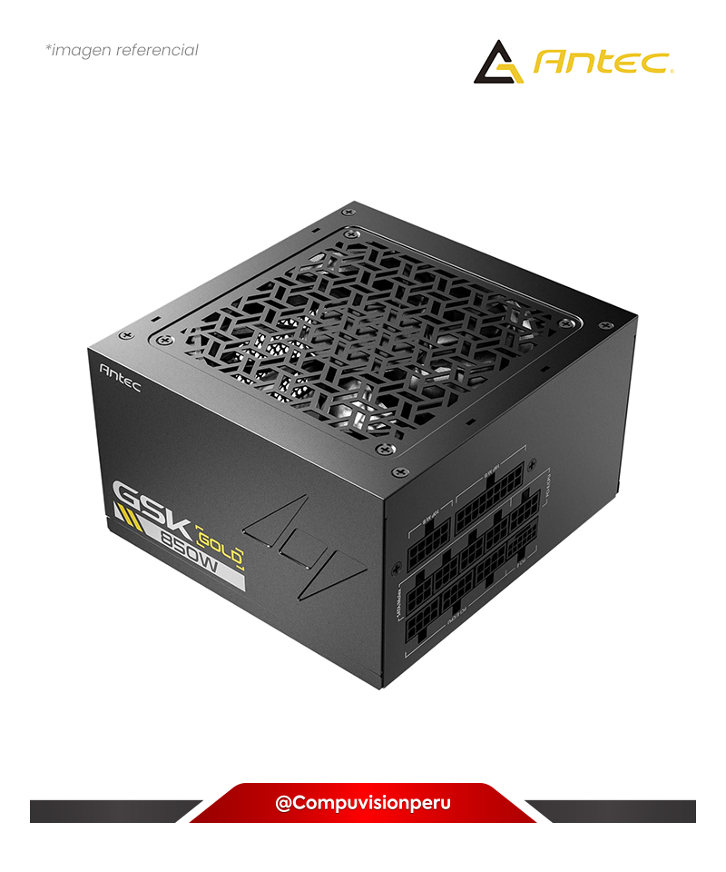FUENTE 850W ANTEC GSK850 ATX3.1 FULL MODULAR 80 PLUS GOLD PCI 5.1
