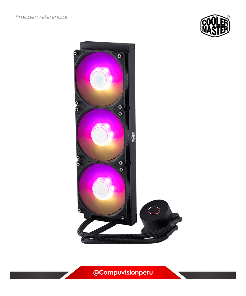 COOLER DE CPU COOLER MASTER MASTERLIQUID ML360L V2 ARGB INTEL/AMD HYDRO ADDRESSABLE RGB MLW-D36M-A18PA-R2