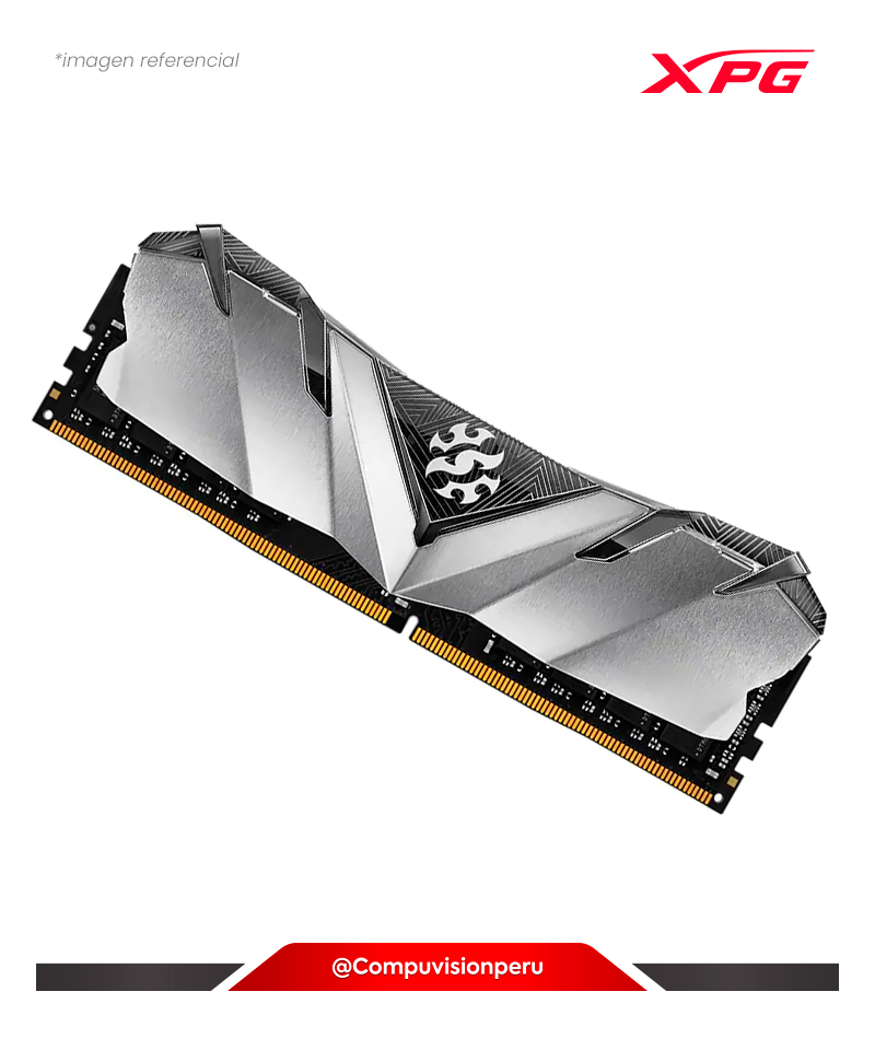 MEMORIA 16GB DDR4 BUS 3200MHZ ADATA XPG GAMMIX DB30 BLACK 1.35V CL16 AX4U320016G16A-DB30(1)
