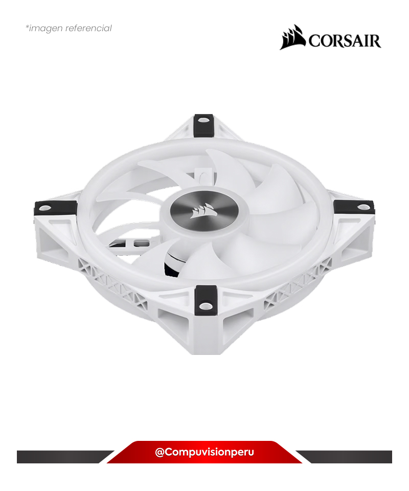 COOLER DE CASE CORSAIR ICUE QL120 RGB WHITE 1*120MM CO-9050103-WW