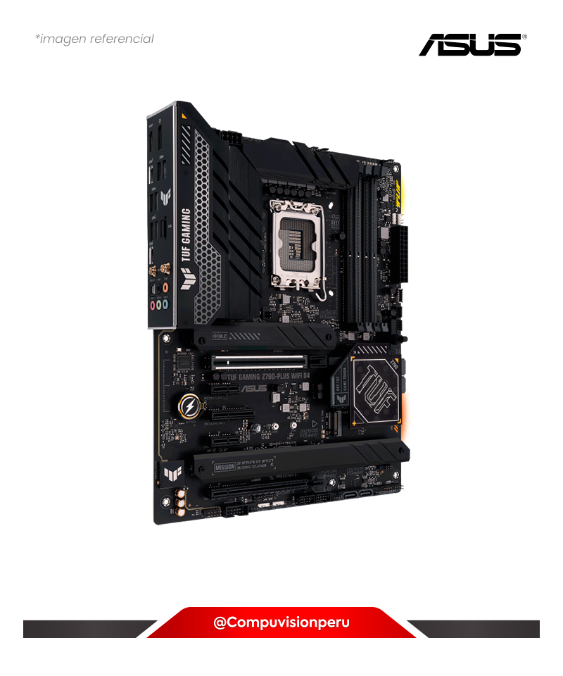 PLACA ASUS TUF GAMING Z790-PLUS WIFI D4 LGA 1700 INTEL Z790 DDR4 PCIE 5.0 M.2 THUNDERBOLT BLUETOOTH ATX