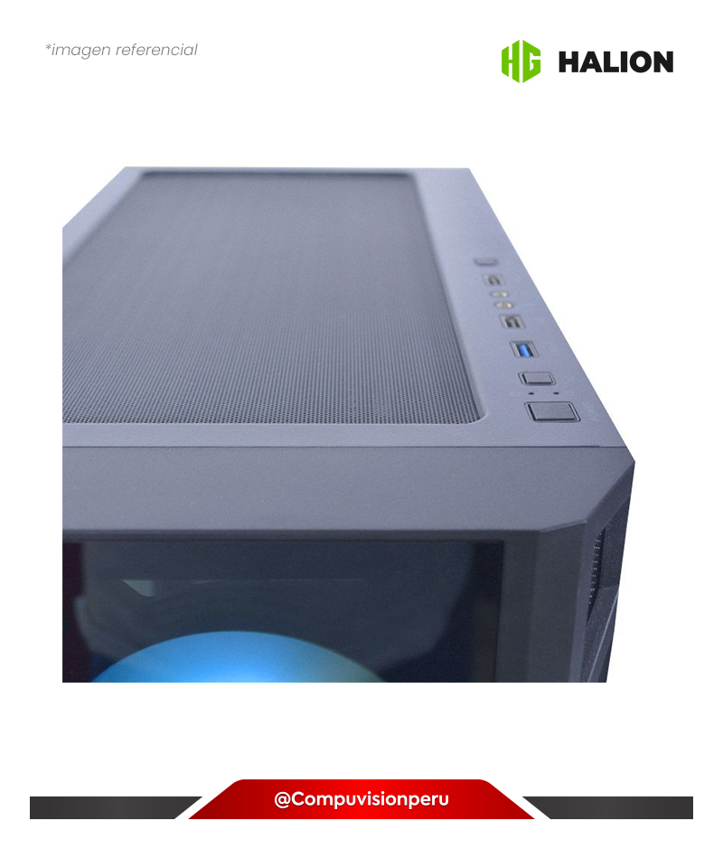CASE GAMER IFORGAME X2 TEMPERED GLASS 4FAN ARGB S/F