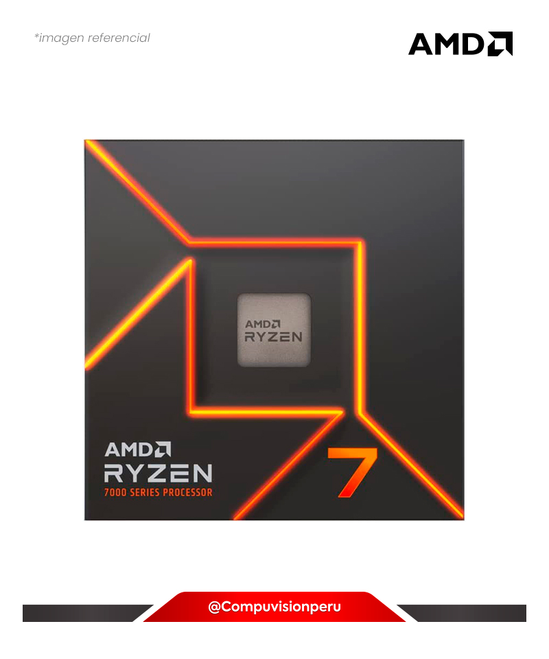 CPU AMD RYZEN 7 7700 AM5 8N 16TH 3.8GHZ 32MB AMD RADEON GRAPHICS TURBO CORE 5.30GHZ