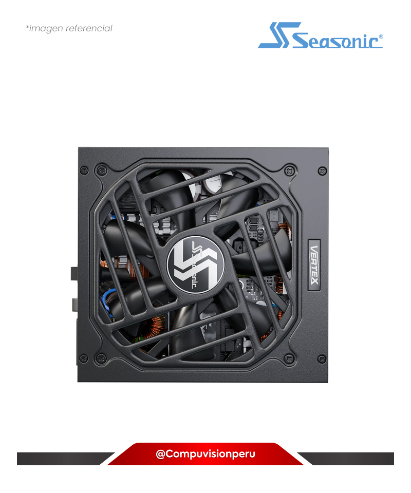 FUENTE 1000W SEASONIC VERTEX PX-1000W 80 PLUS PLATINUM ATX 3.0 PCIE 5.0 FULL MODULAR 12102PXAFS