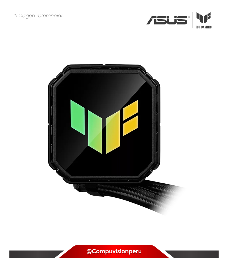 COOLER DE CPU ASUS TUF GAMING LC III 360 ARGB ALUMINUM 3*120MM ARGB AURA SYNC AMD INTEL