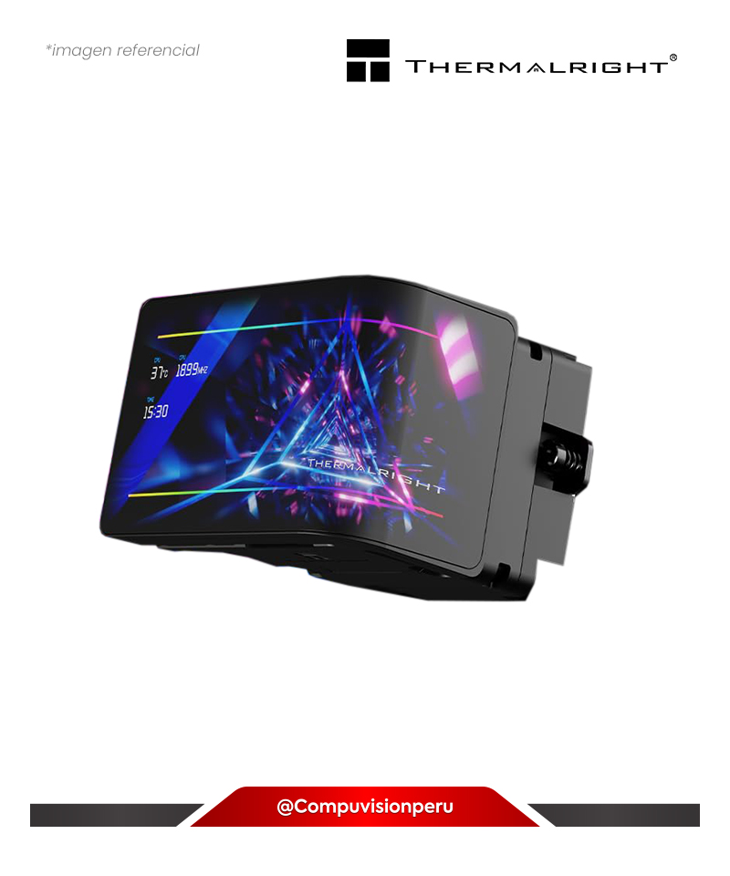 COOLER DE CPU THERMALRIGHT WONDER VISION 360 UB ARGB BLACK AMOLED WV360 UB ARGB BLANCO B0FD7HZSSY WV360 UB ARGB NEGRO