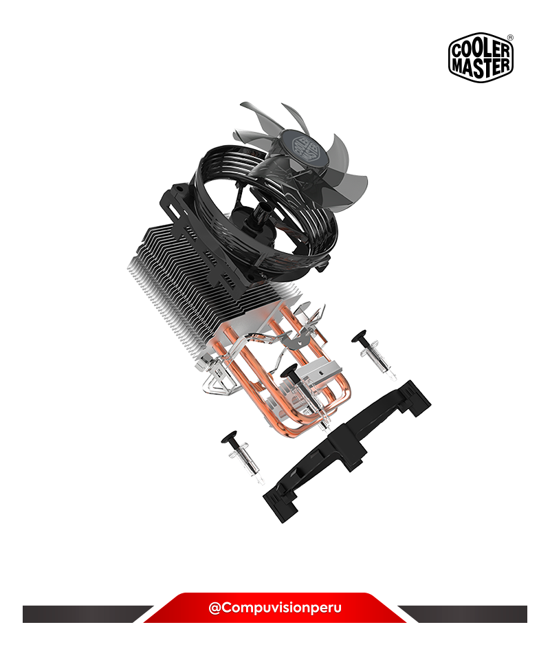 COOLER DE CPU COOLER MASTER HYPER T20 AMD/INTEL