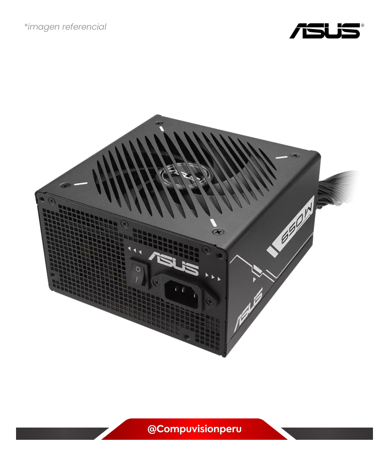 FUENTE 650W ASUS PRIME 650W BRONZE ATX12V ACTIVE PFC 80 PLUS BRONZE ROHS SEMI MODULAR PRIME-650B-BLACK