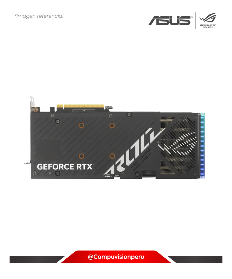 VIDEO ASUS ROG STRIX GEFORCE RTX 4060 TI 8GB GDDR6 OC EDITION CUDA 4352 128-BIT HDMI DP ARGB ROG-STRIX-RTX4060TI-O8G-GAMING