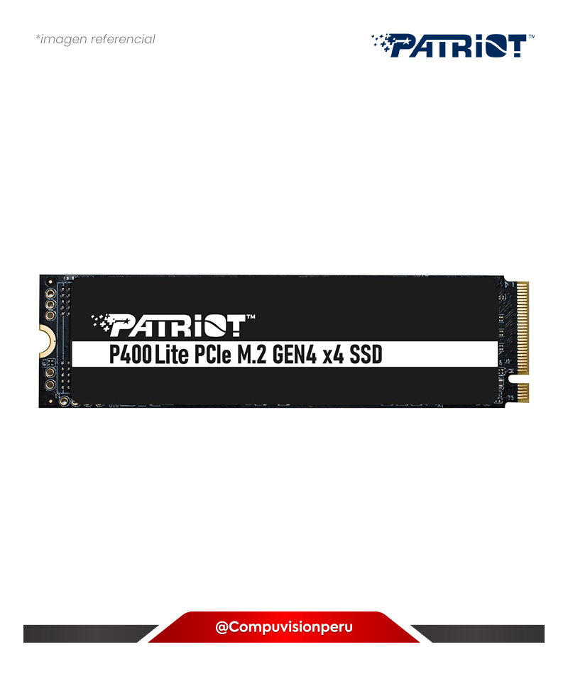 DISCO SOLIDO SSD 1000GB PATRIOT P400 LITE PCIE GEN 4 X4 M.2 P400LP1KGM28H