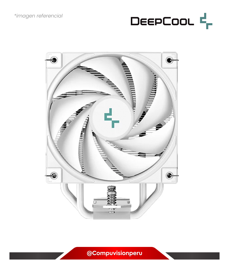 COOLER DE CPU DEEPCOOL AK400 DIGITAL PRO WH WHITE  INTEL AMD ARGB LED R-AK400-WHAPMN-G