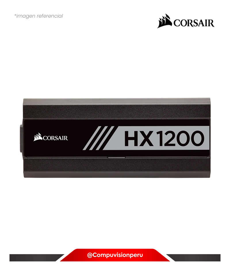 FUENTE 1200W CORSAIR HX1200 80 PLUS PLATINUM FULL MODULAR CP-9020140-WW