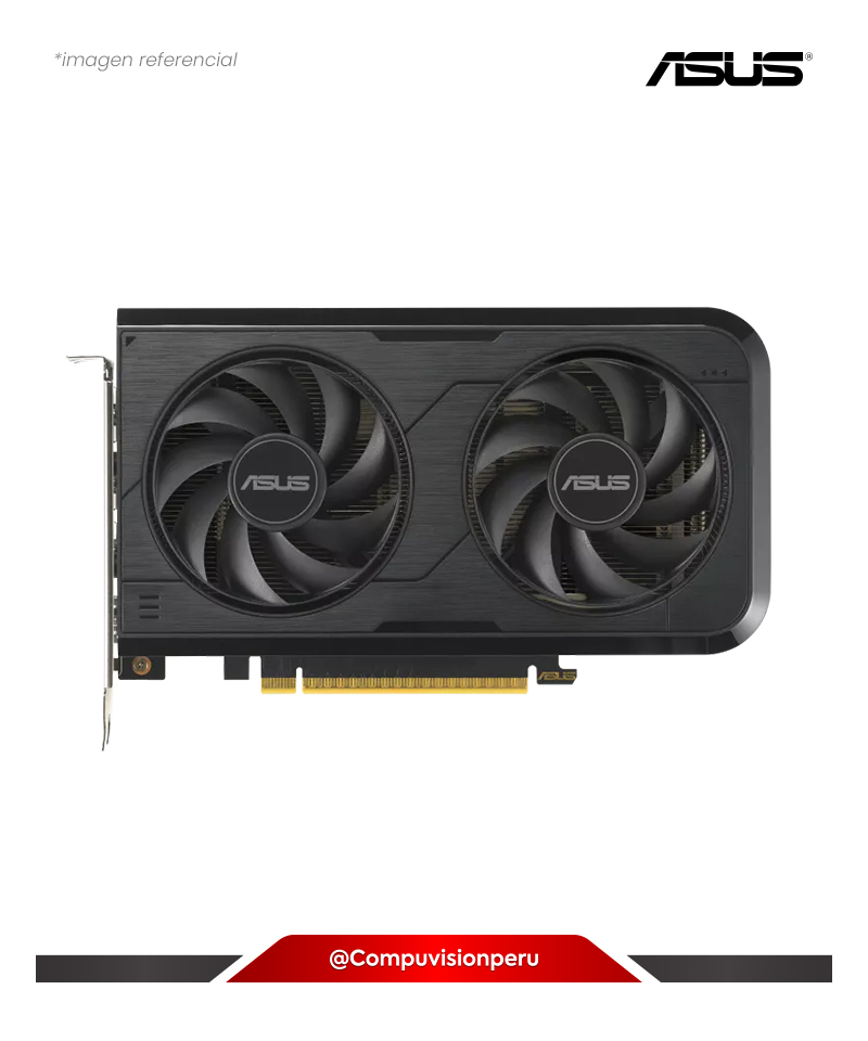 VIDEO ASUS DUAL GEFORCE RTX 5050 8GB GDDR6 OC EDITION CUDA 2560 128 BIT HDMI DP DUAL-RTX5050-O8G