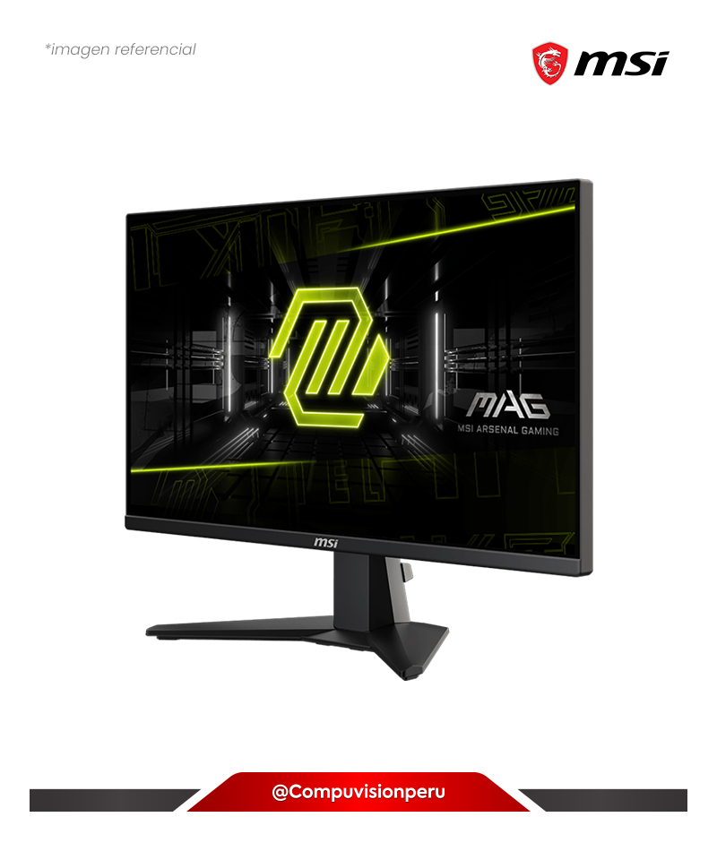 MONITOR 25 RAPID IPS MSI MAG 255F E20 1080P 200HZ 0.5MS GTG AMD FREESYNC PREMIUM HDMI DP