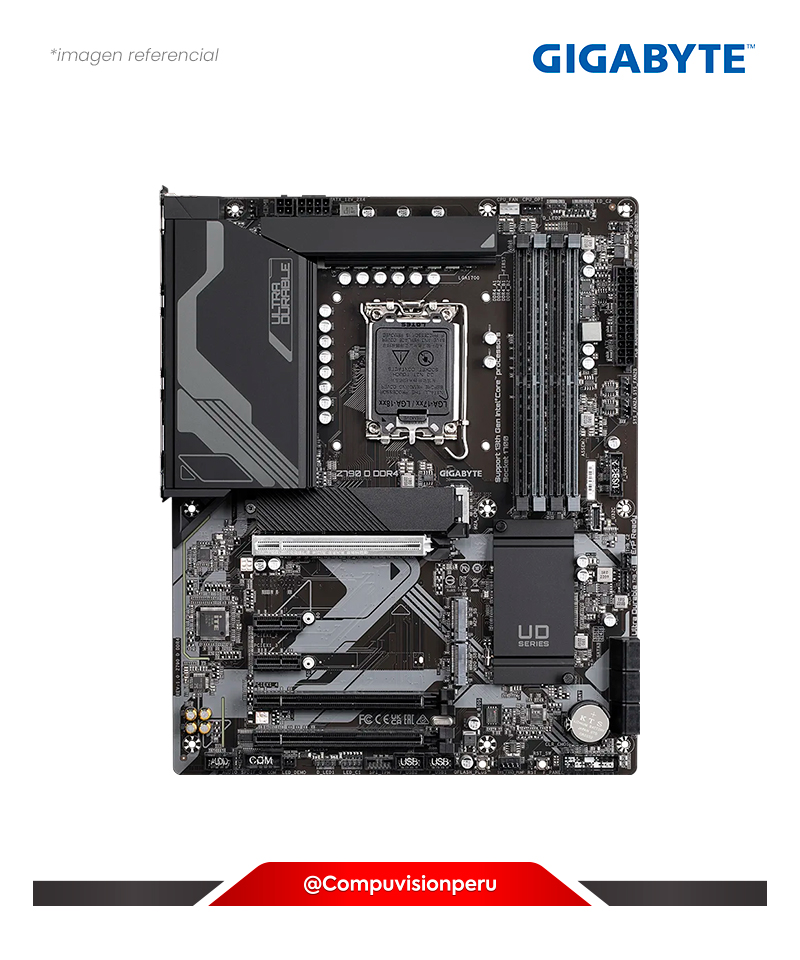 PLACA GIGABYTE Z790-D DDR4 LGA 1700 INTEL Z790 DDR4 HDMI DP M.2 SATA 6GB ATX