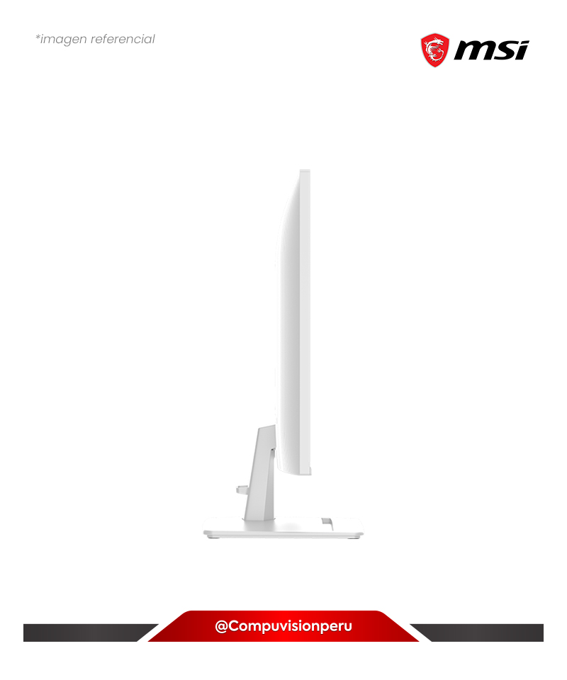 MONITOR 27 IPS MSI PRO MP275W E2 1080P 1MS 120HZ VGA HDMI DP ADAPTIVE-SYNC HEADPHONE-OUT SPEAKER 2*2W
