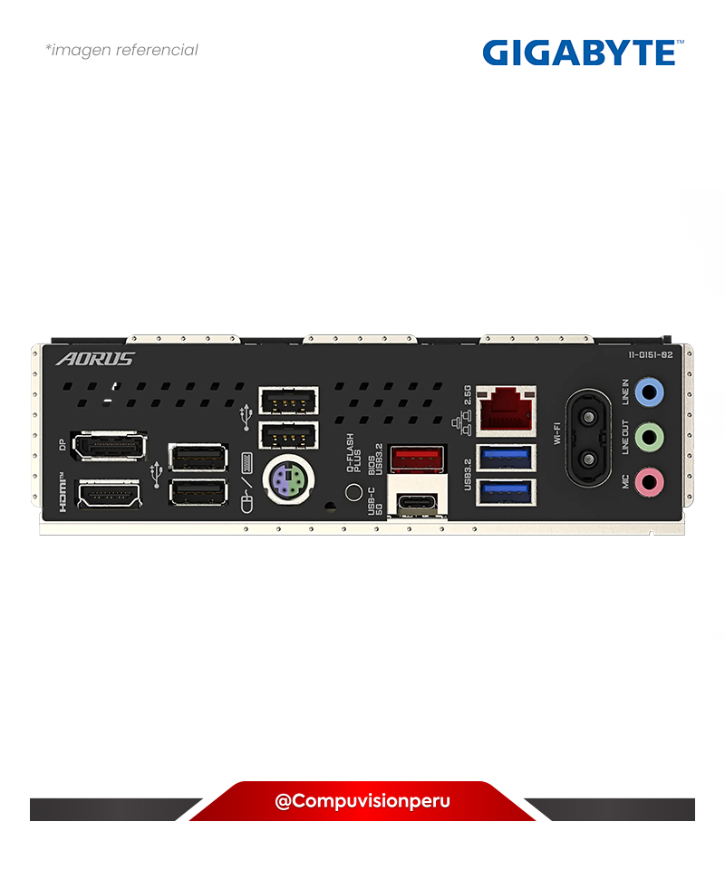 PLACA GIGABYTE B840M AORUS ELITE WIFI6E AMD B840 AM5 DDR5 HDMI DP BLUETOOTH M.2 SATA 6GB M-ATX