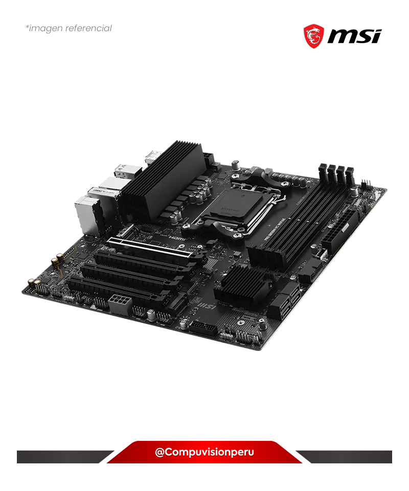 PLACA MSI PRO B850M-VC WIFI6E AM5 AMD B850 DDR5 M.2 SATA 6GB BLUETOOTH M-ATX