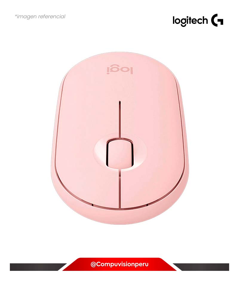 MOUSE LOGITECH PEBBLE M350 DUAL CONNECTIVITY ROSE 910-005769