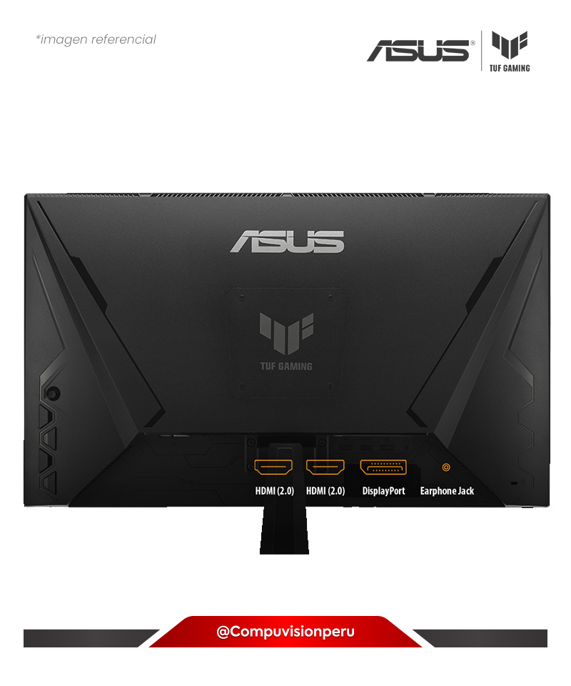 MONITOR 24 IPS ASUS TUF GAMING OPEN BOX VG249Q3A 1080P 1MS 180HZ SPEAKER 2W*2 HDMI DP