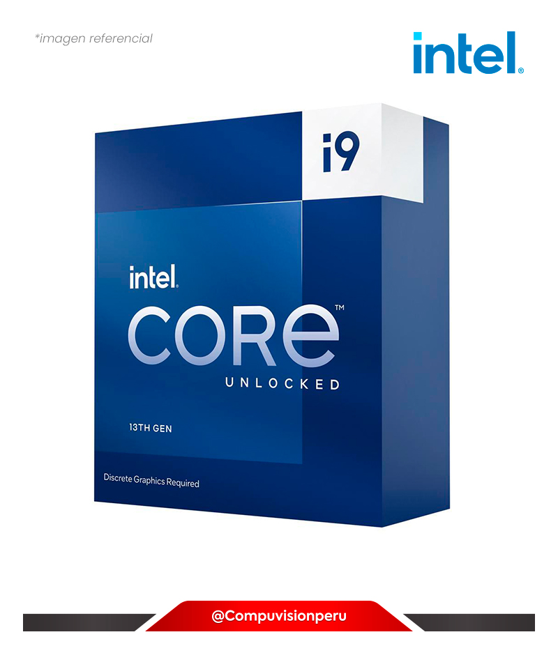 CPU INTEL CORE I9-13900KF 24-CORE (8P+16E) 36MB 3.0 GHZ LGA 1700 S/G TURBO CORE 5.80GHZ