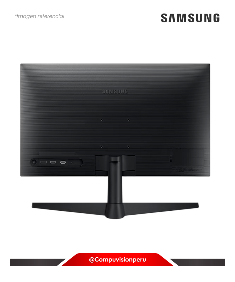 MONITOR 24 IPS SAMSUNG FHD ESSENTIAL S3 1080P 100HZ HDMI DP BLACK 4MS LS24C330GALXPE