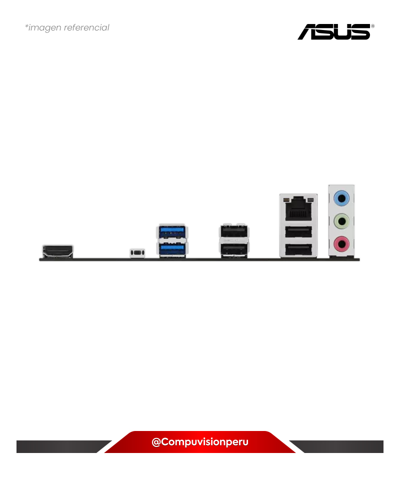 PLACA ASUS PRIME B650M-F AMD B650 AM5 DDR5 HDMI DP M.2 SATA 6GB M-ATX