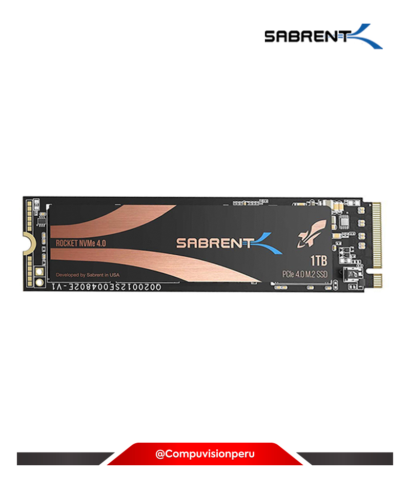 Sabrent 1TB Rocket NVMe PCIe 4.0 M.2 2280 SB-ROCKET-NVME4-1TB