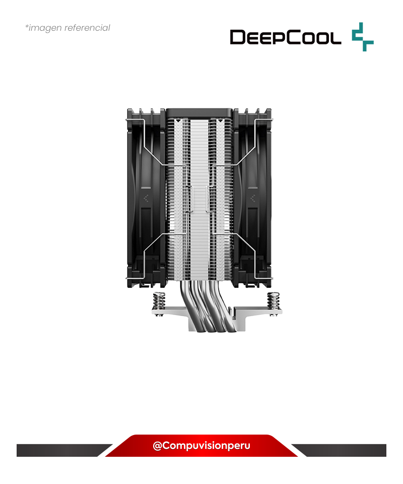 COOLER DE CPU DEEPCOOL AG400 G2 PLUS AMD INTEL  R-AG400-BKNPMG2-G-1