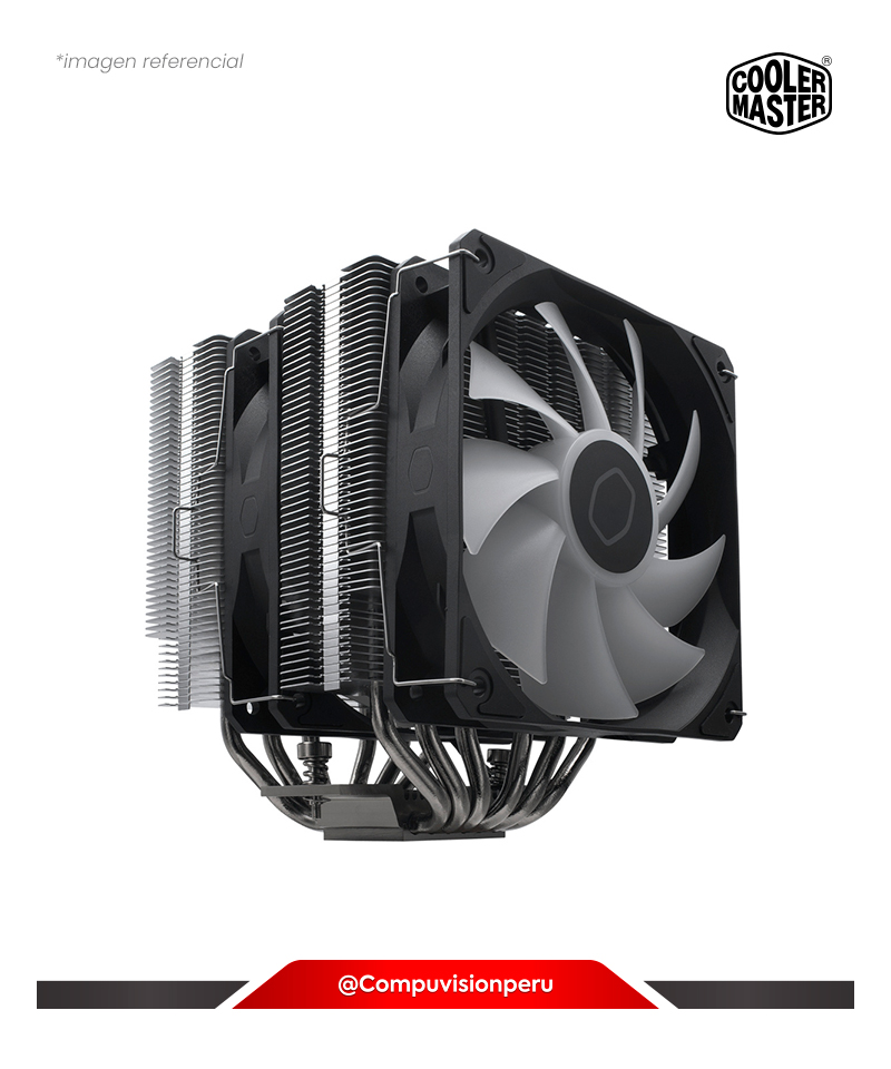 COOLER DE CPU COOLER MASTER HYPER 620S RGB 120MM RR-D6NA-17PA-R1