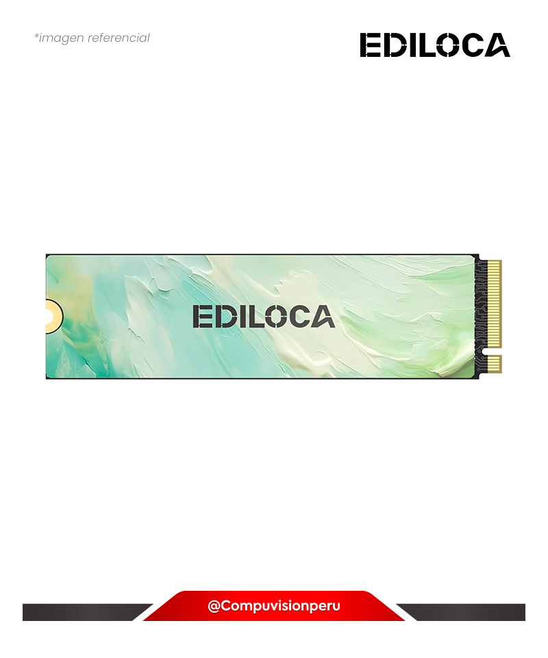 DISCO SOLIDO SSD 512GB EDILOCA EN680E NVME M.2 SSD PCIE GEN 3X4 M.2 2280 EN680E_512GB