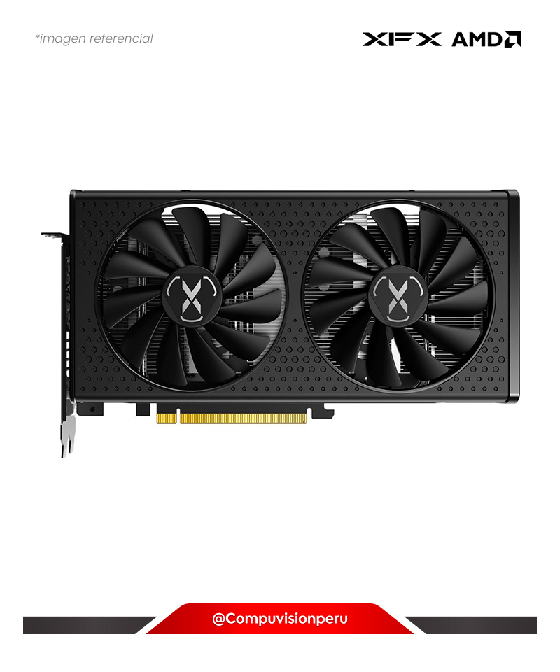 VIDEO XFX AMD RADEON RX 6650 XT CORE GAMING SPEEDSTER SWFT 210 8GB GDDR6 SP2048 128-BIT HDMI DP RX-665X8DFDY