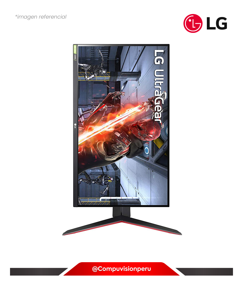 Monitor LG 27” UltraGear 27GN65R-B Full HD IPS 1ms 144 Hz G-SYNC LG