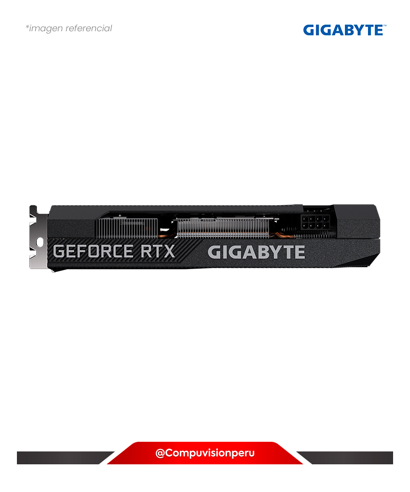 VIDEO GIGABYTE GEFORCE RTX 3060 WINDFORCE OC 12G CUDA 3584 12GB GDDR6 192 BIT HDMI DP PCI-E 4.0 X 16 GV-N3060WF2OC-12GD