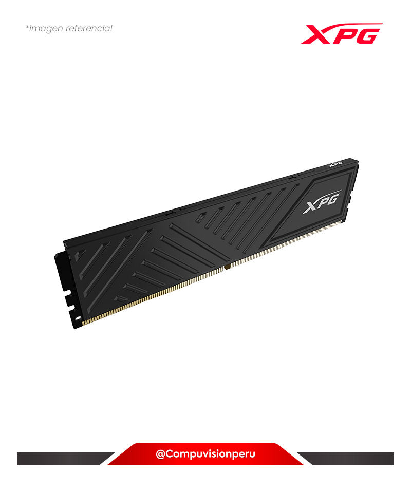 MEMORIA 16GB DDR4 BUS 3200MHZ ADATA XPG GAMMIX D35  BLACK 1.35V CL16 AX4U320016G16A-SBKD35 4711085942838 10407398