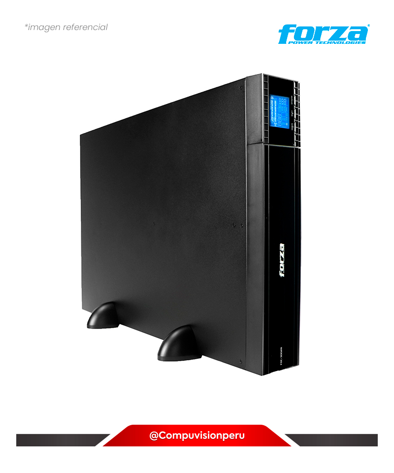 UPS FORZA FDC-3002R 3KVA/2700W 6 SLDS SINUS TORRE/BASTIDOR- 220V