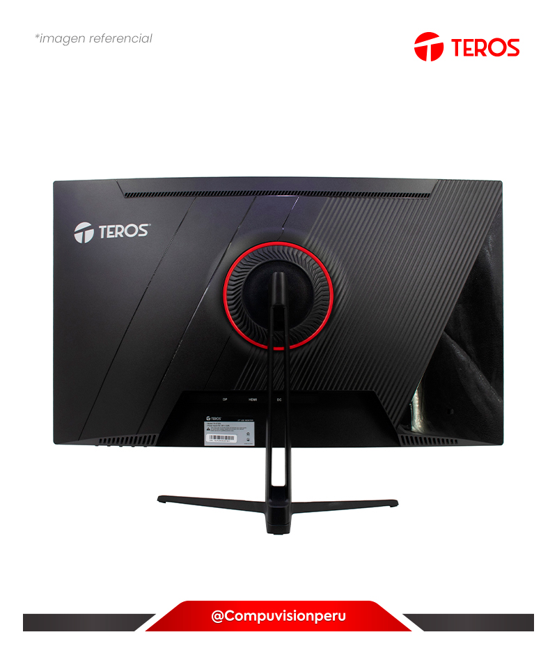 MONITOR 27 VA TEROS TE-2732S CURVO R1500 1080P 1MS 100HZ HDMI DP