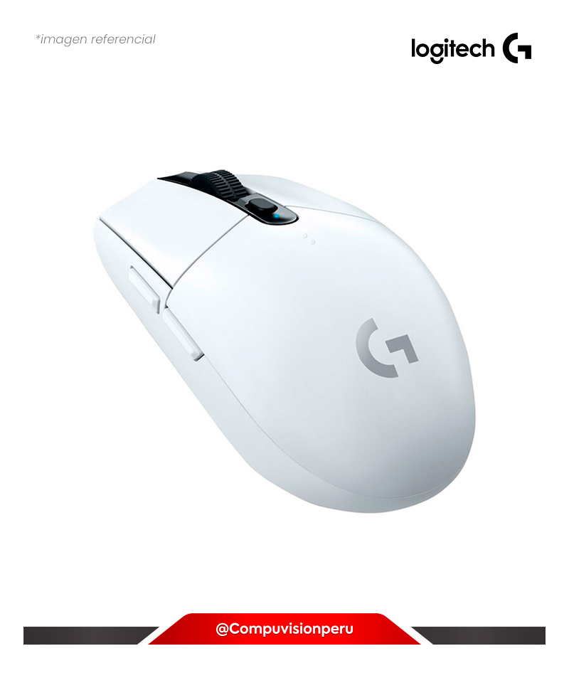 MOUSE LOGITECH G305 WIRELESS OPTICAL GAMING WHITE 910-005289 097855137739