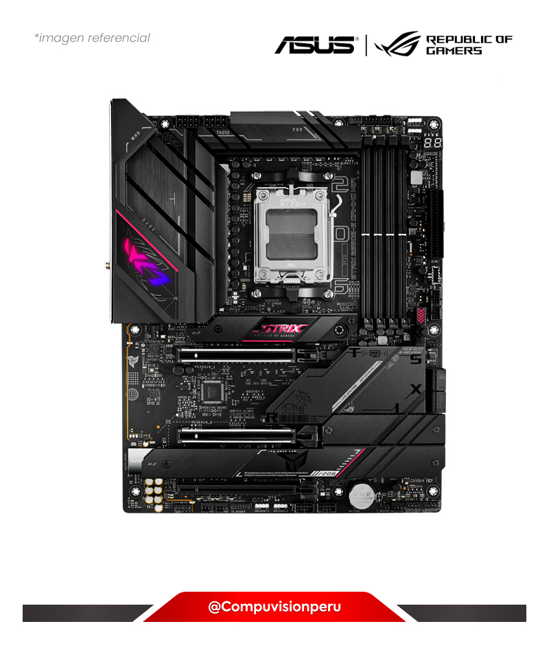 PLACA ASUS ROG STRIX B650E-E GAMING WIFI AM5 AMD B650 DDR5 HDMI DP WIRELESS & BLUETOOTH USB 3.2 ATX