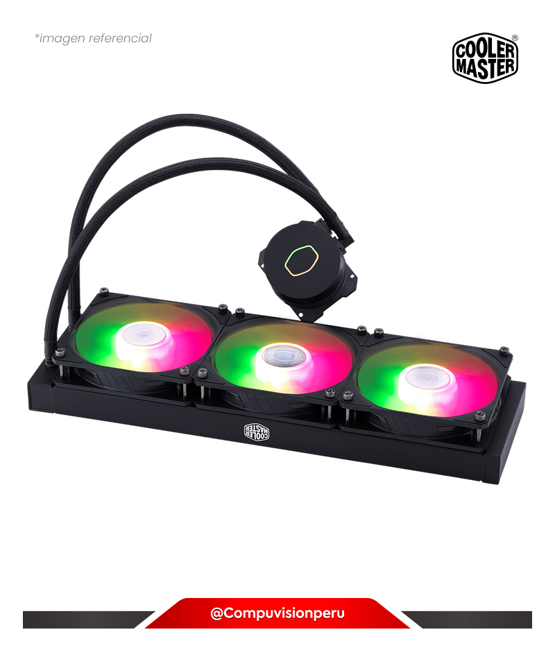 COOLER DE CPU COOLER MASTER MASTERLIQUID ML360L V2 ARGB INTEL/AMD HYDRO ADDRESSABLE RGB MLW-D36M-A18PA-R2