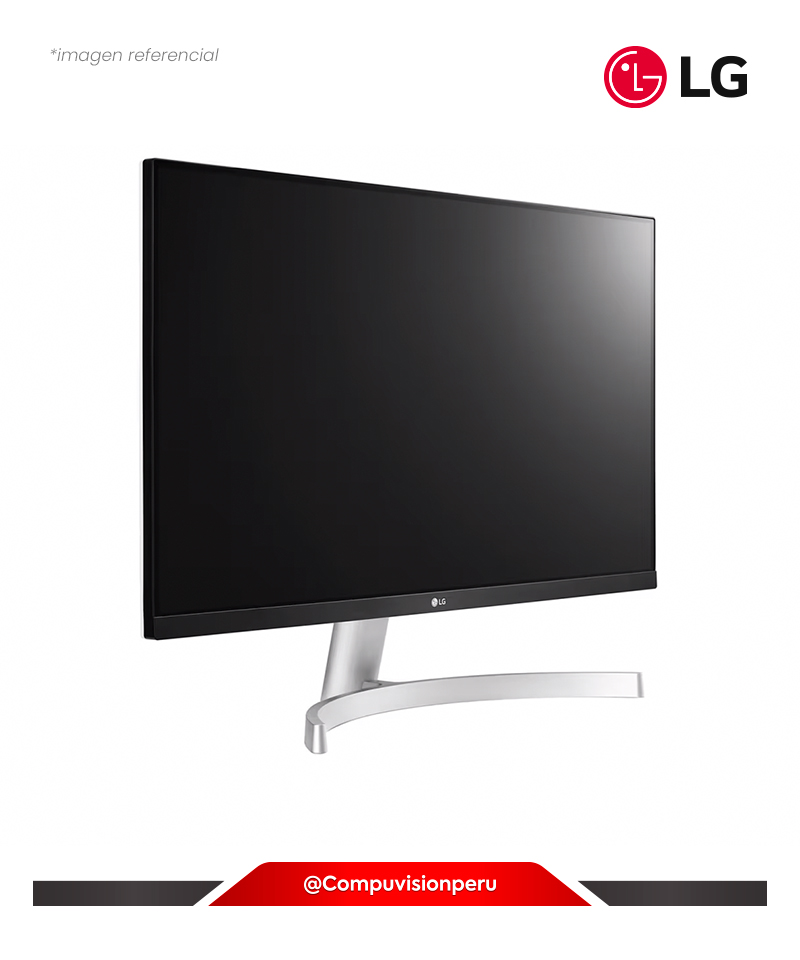 MONITOR 27 LG 27MK600M-W IPS 1920*1080P VGA HDMI 5MS 75HZ