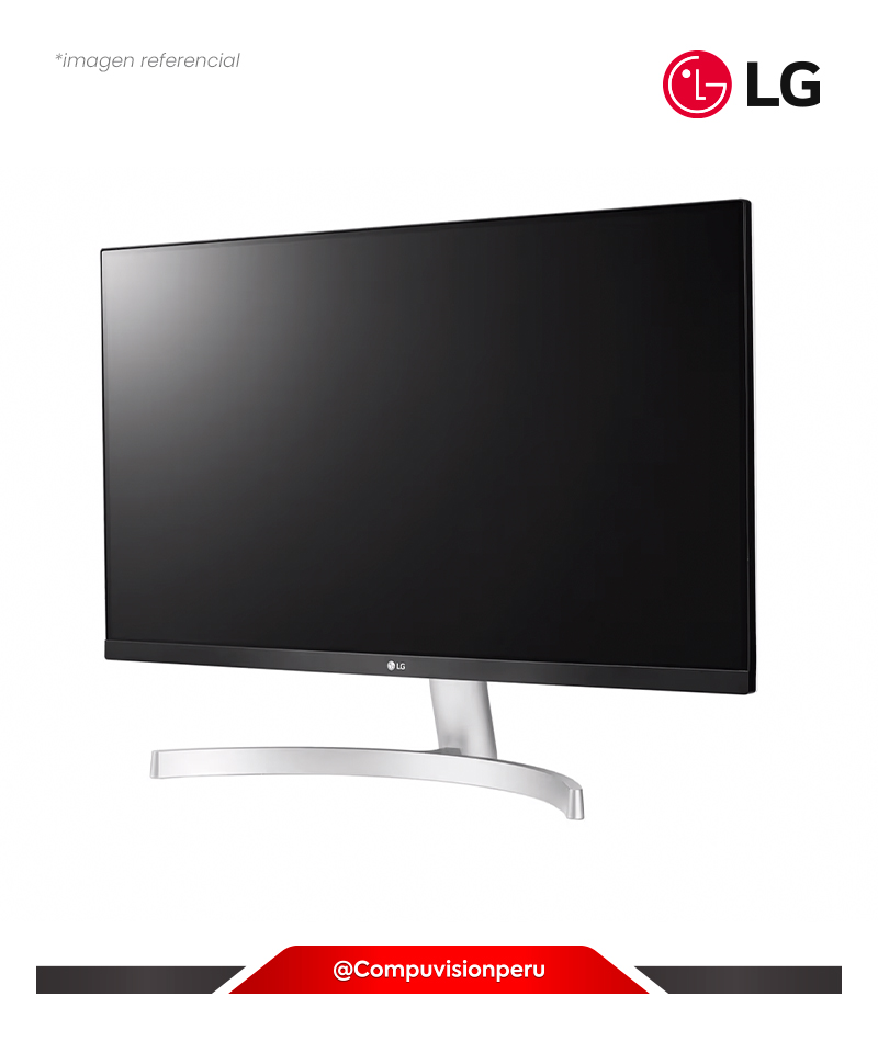 MONITOR 27 LG 27MK600M-W IPS 1920*1080P VGA HDMI 5MS 75HZ