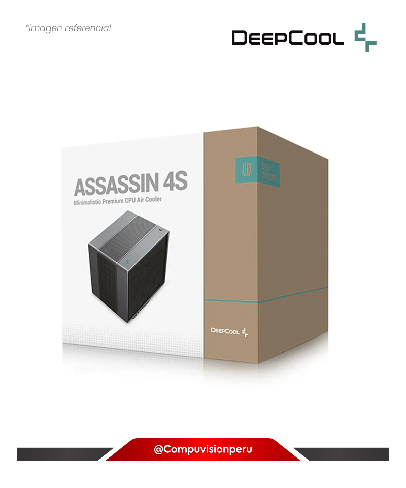 COOLER DE CPU DEEPCOOL ASSASSIN 4S INTEL AMD R-ASN4S-BKGPMN-G