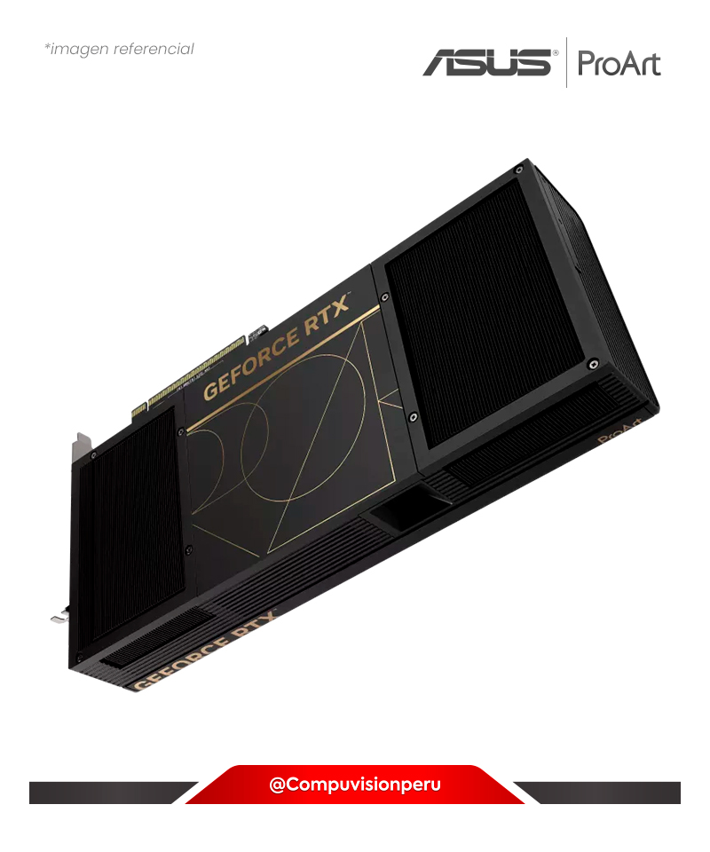 VIDEO ASUS PROART GEFORCE RTX 5090 32GB GDDR7 OC EDITION CUDA 21760 HDMI DP 512BITS PROART-RTX5090-O32G
