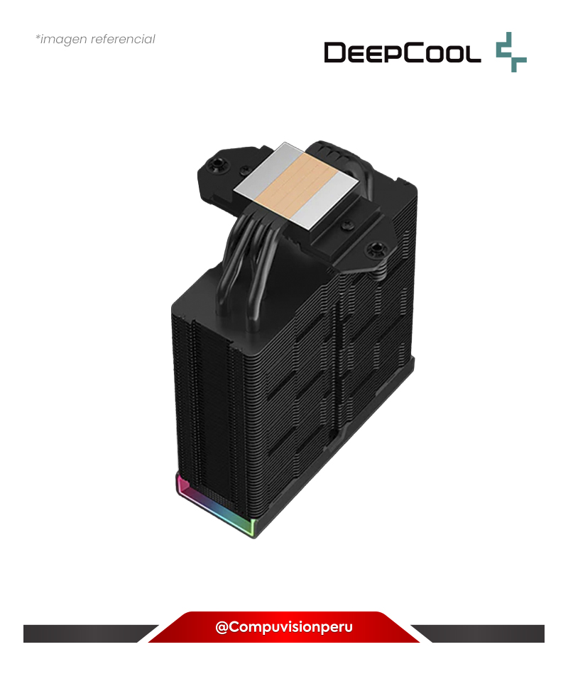 COOLER DE CPU DEEPCOOL AK400 DIGITAL PRO INTEL AMD ARGB LED R-AK400-BKAPMN-G